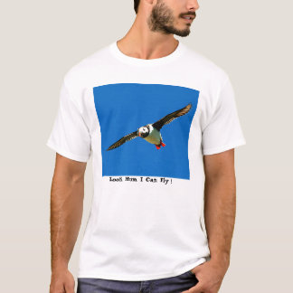 Camiseta ¡Mire a la mamá que puedo volar!