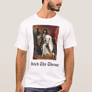 Camiseta Mire el trono (rey Louis XIV)