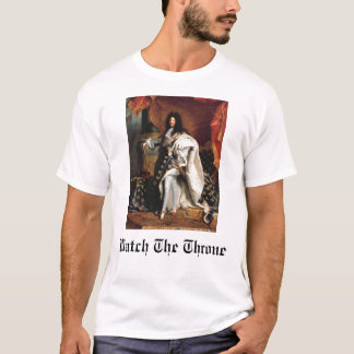 Camiseta Mire el trono (rey Louis XIV)