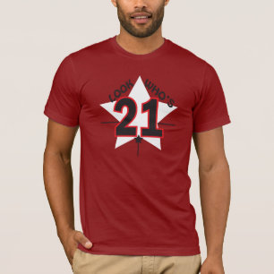 Camiseta Mire quién es 21 años