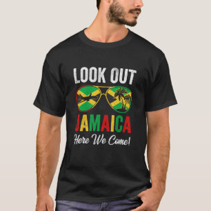 Camiseta Miren Jamaica, aquí vienen los hombres de vacacion