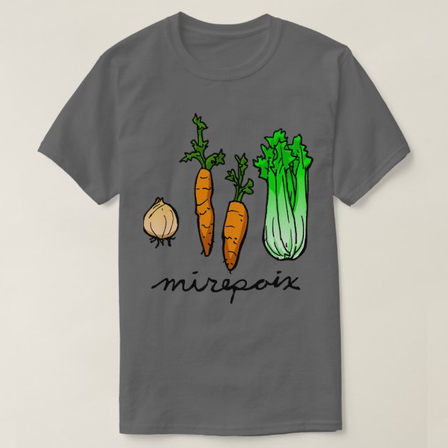 Camiseta mirepoix (Diseño del anverso)