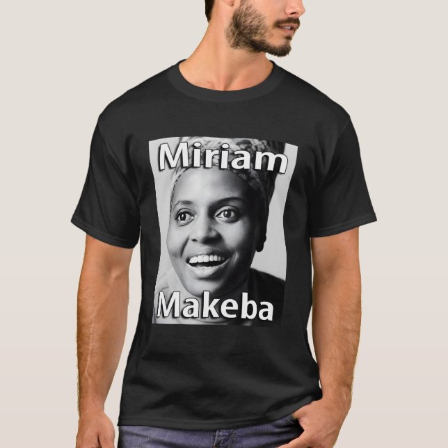 Camiseta Miriam Makeba (Anverso)