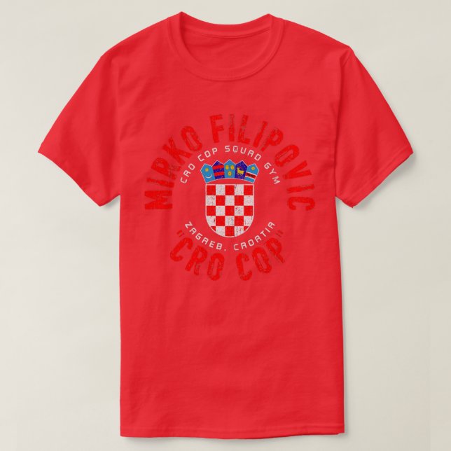 Camiseta Mirko Cro Cop Filipovic (Diseño del anverso)