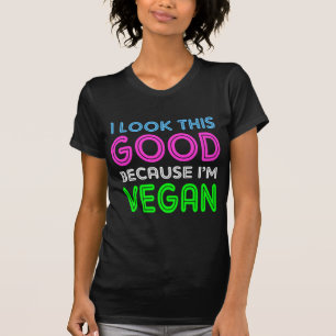 Camiseta Miro este bueno porque soy vegano