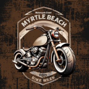 Camiseta Mirtle Beach Bike Week Primavera 2024