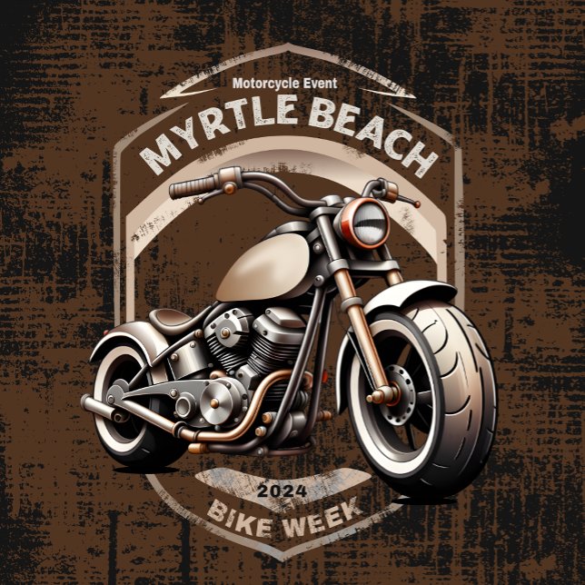 Camiseta Mirtle Beach Bike Week Primavera 2024 (Subido por el creador)