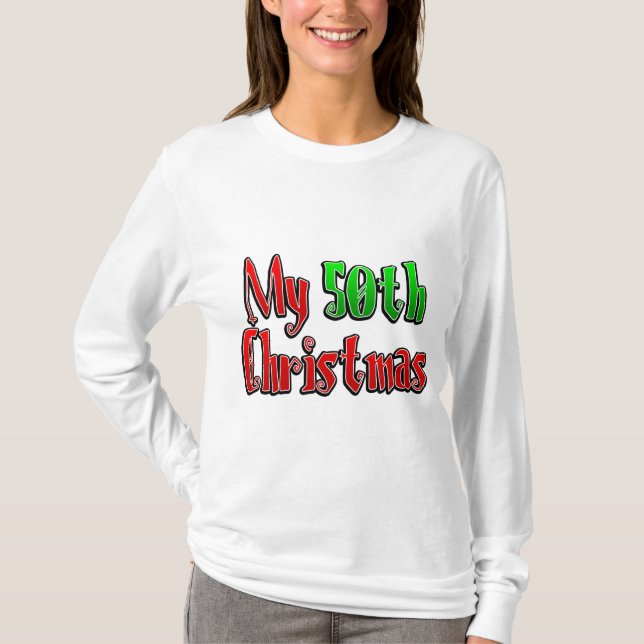 Camiseta Mis 50 Navidades (Anverso)