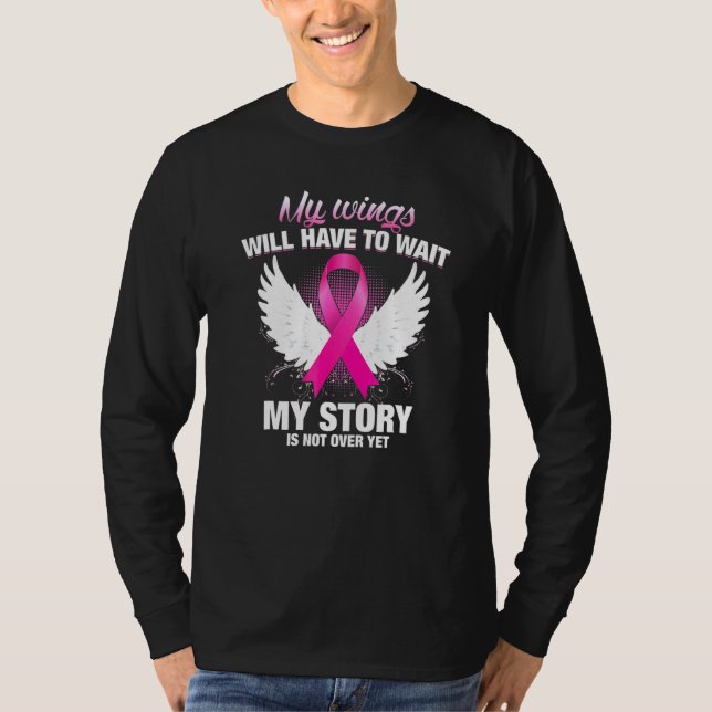 Camiseta Mis Alas Tendrán Que Esperar Que Mi Historia No Se (Anverso)