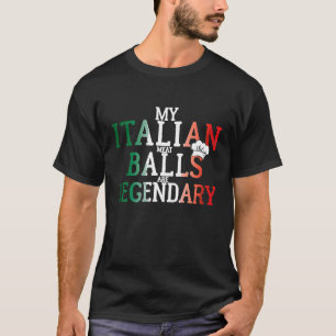 Camiseta Mis Albóndigas Italianas Son Chefs Legendarios Coc