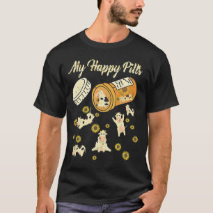 Camiseta Mis almohadas felices girasoles Cute Heifers