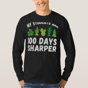 Camiseta Mis Alumnos Son 100 Días Más Agudos Que El Cien Dí