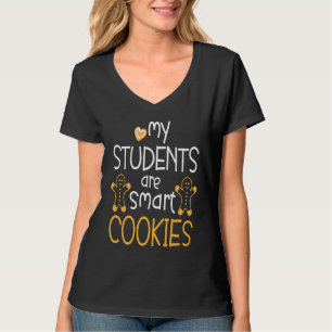 Camiseta Mis alumnos son galletas de Navidad inteligentes P