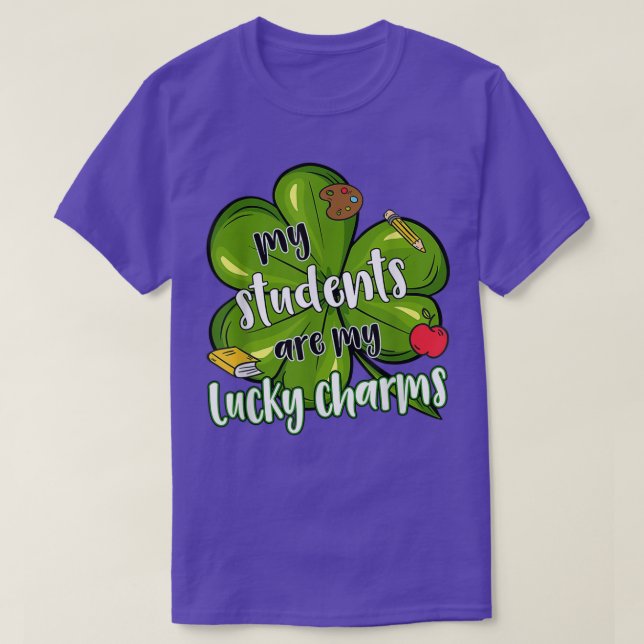 Camiseta Mis Alumnos Son Mis Encantadores Encantadores Prof (Diseño del anverso)