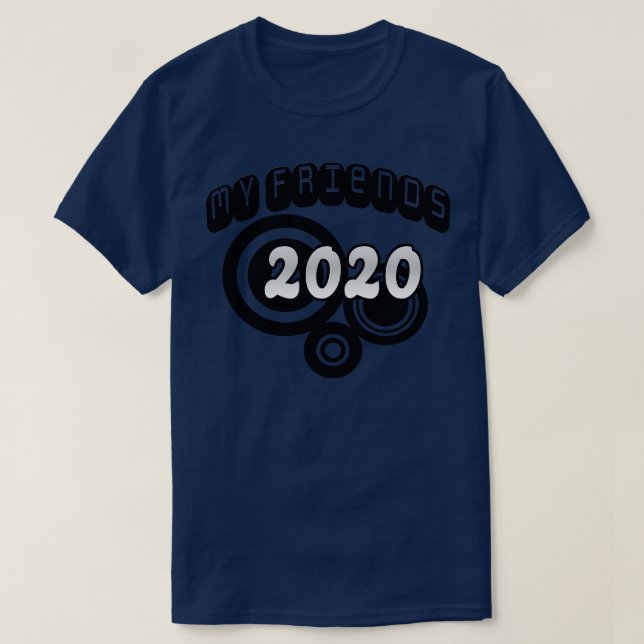 Camiseta Mis amigos (Diseño del anverso)