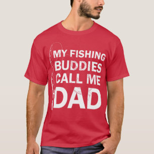 Camiseta Mis Amigos De La Pesca Me Llaman Papá 1