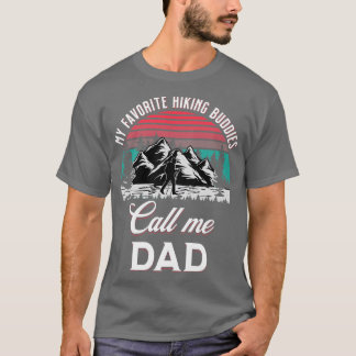 Camiseta Mis amigos favoritos del senderismo me llaman "pap