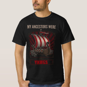 Camiseta Mis ancestros eran vikingos