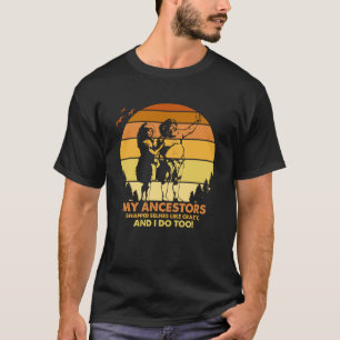 Camiseta Mis Ancestros se engancharon selfies como locos y 