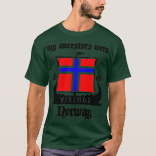 Camiseta Mis ancestros visitaban Noruega