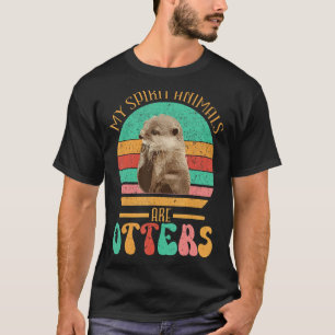 Camiseta Mis Animales Espirituales Son Nueces Para Jóvenes