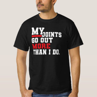 Camiseta Mis articulaciones salen más que yo Humor divertid