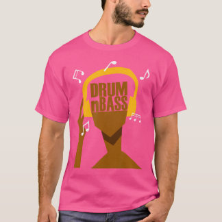 Camiseta Mis Auriculares Sólo Juegan A Drum Y Bass O Drumnb