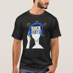 Camiseta Mis auriculares sólo juegan con Rocksteady