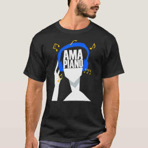 Camiseta Mis auriculares sólo reproducen Amapiano