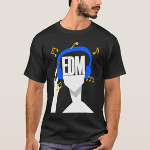 Camiseta Mis auriculares solo reproducen EDM