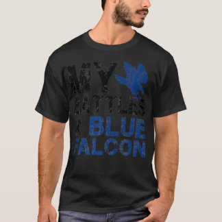 Camiseta Mis Batallas Una Prima De Falcon Azul