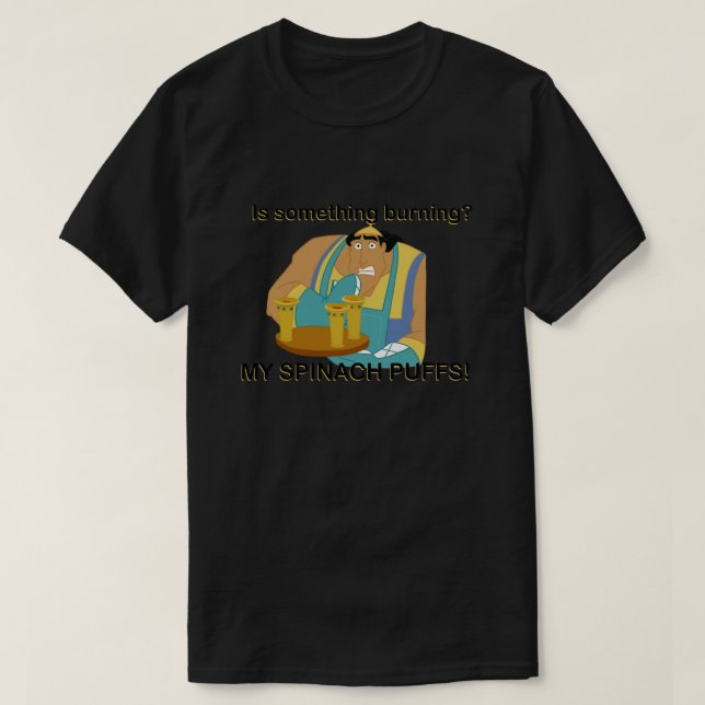 Camiseta Mis bocanadas de espinacas 1 (Diseño del anverso)