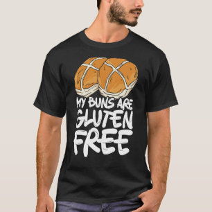 Camiseta Mis Bollos Son Libres de Gluten Alergia Alimentari