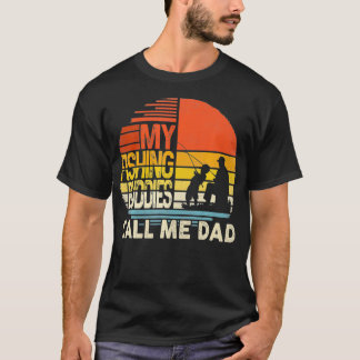 Camiseta Mis Budistas Pescadores Me Llaman Día Padre Birthd