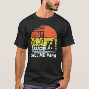 Camiseta Mis Buques De Pesca Me Llaman Papá Padres Día Homb