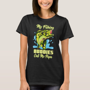 Camiseta Mis Buques De Pesca Me Llaman Papel Pescador