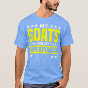 Camiseta Mis cabras son mi granja de cabras de granjero de 
