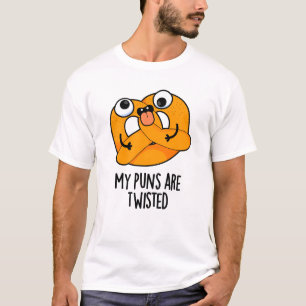Camiseta Mis chistes son Pretzel divertido retorcido juego