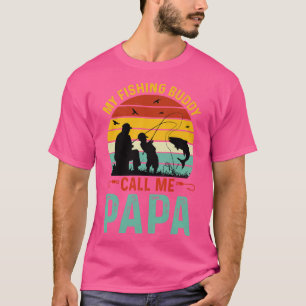 Camiseta Mis compañeros de pesca me llaman papá