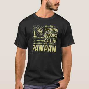 Camiseta Mis compañeros de pesca me llaman Pawpaw Usa Patri