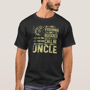 Camiseta Mis compañeros de pesca me llaman tio divertido pa