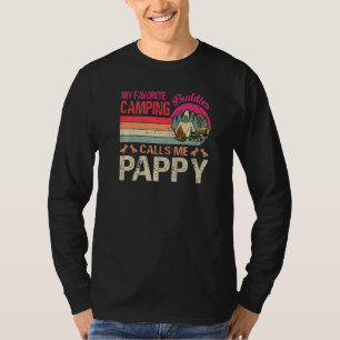 Camiseta Mis compañeros favoritos de camping me llaman Papp