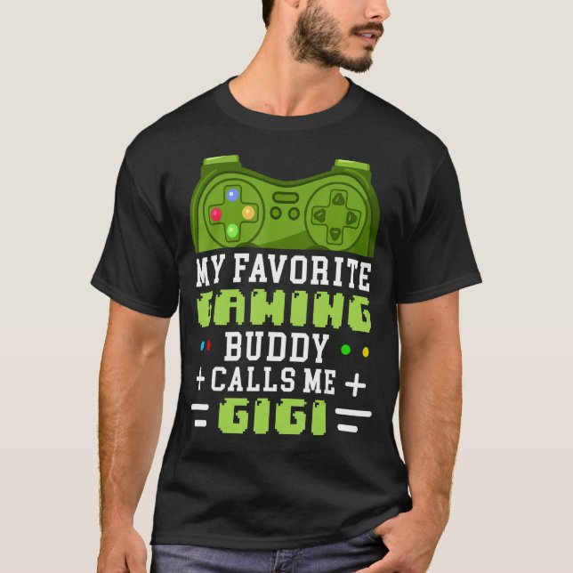 Camiseta Mis compañeros favoritos de juego me llaman Vid de (Anverso)