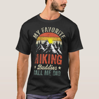 Camiseta Mis compañeros favoritos de senderismo me llaman p