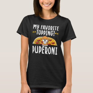 Camiseta Mis compras favoritas son los zapatillas de perro 