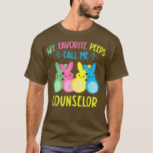 Camiseta Mis conejitos favoritos me llaman consejero de esc