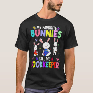 Camiseta Mis conejitos favoritos me llaman Familia Bookkeep