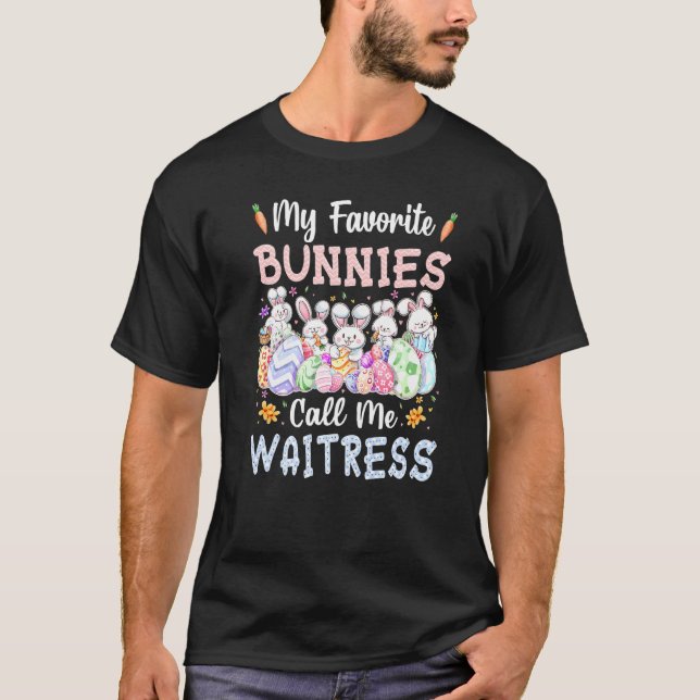 Camiseta Mis conejitos favoritos me llaman orejas de copa (Anverso)