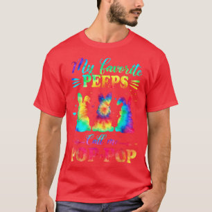Camiseta Mis conejitos favoritos me llaman Pop Easter Tie D