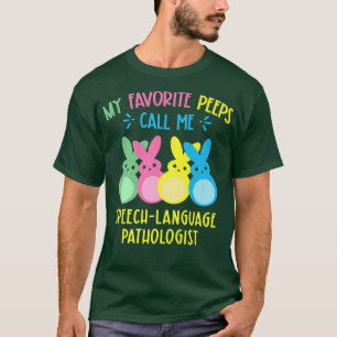 Camiseta Mis conejitos favoritos me llaman SpeechLanguage P